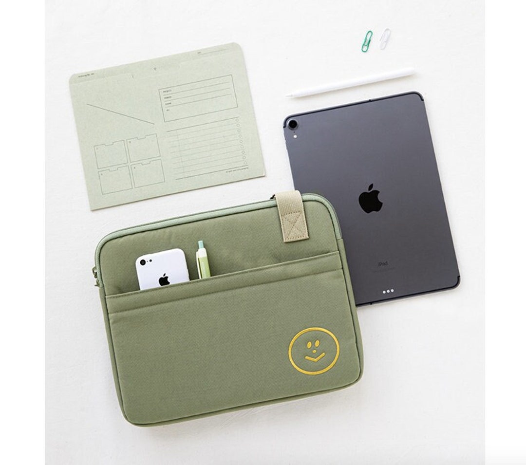 11 Buckle iPad Bag 3colors / 11inch iPad Pouch Bag / Etsy