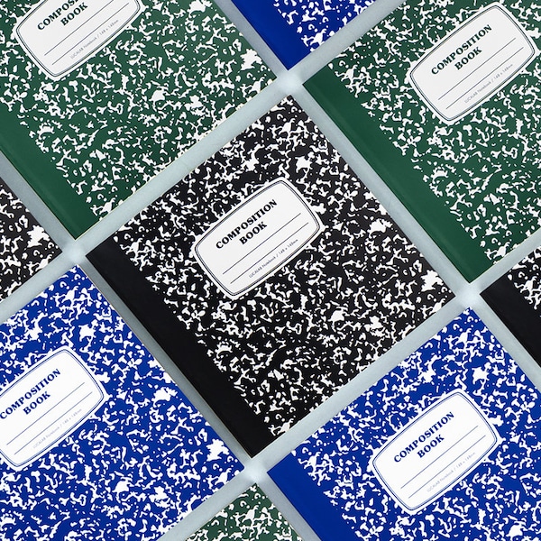 Composition Notebook Etsy