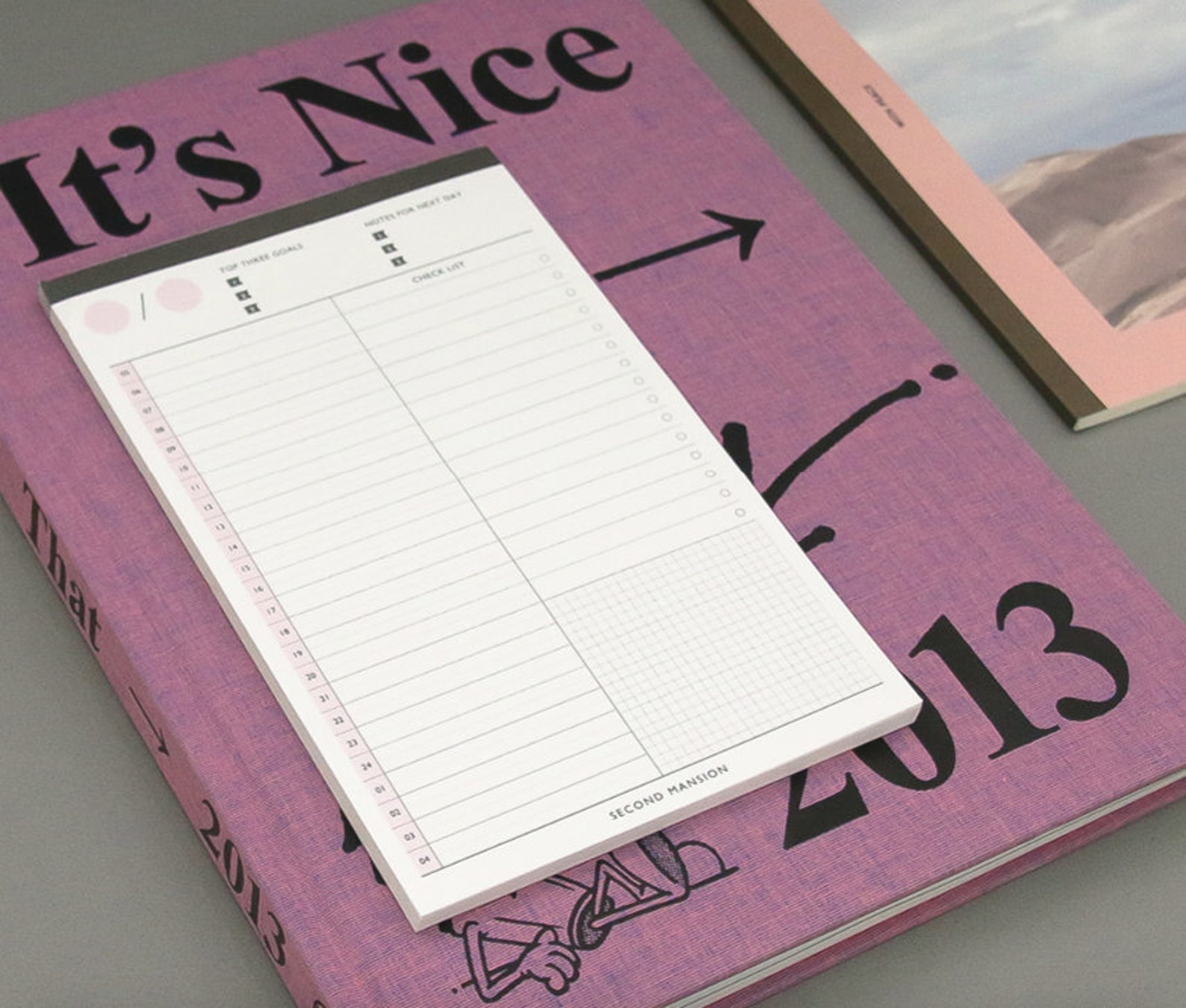A5 Time Table Notepad / Daily Memo Pad / Notepads / - Etsy