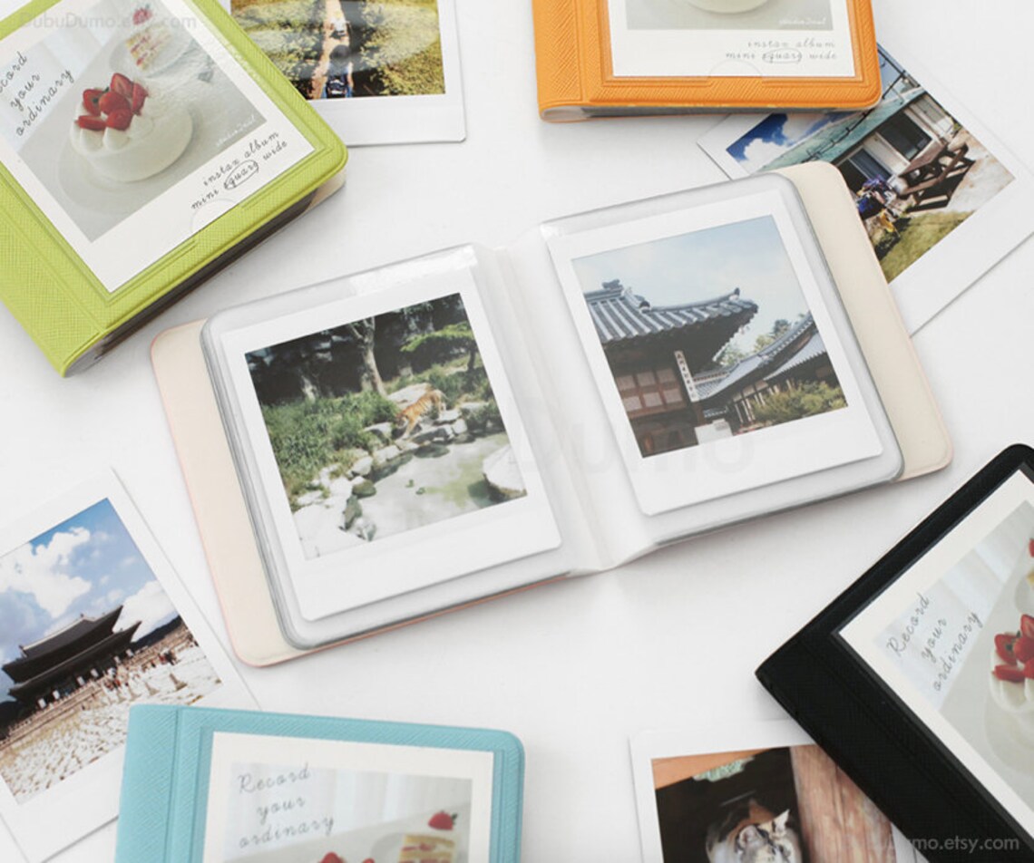 Instax Square Album 5colors / Photo Album / Instax square Etsy