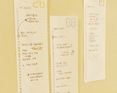 Monthly Planner Sticky Notes Ver.2 / Notepad / Planner / Diary / Agenda / Journal / Bullet Journal / Personalised Planner / Memo Pad
