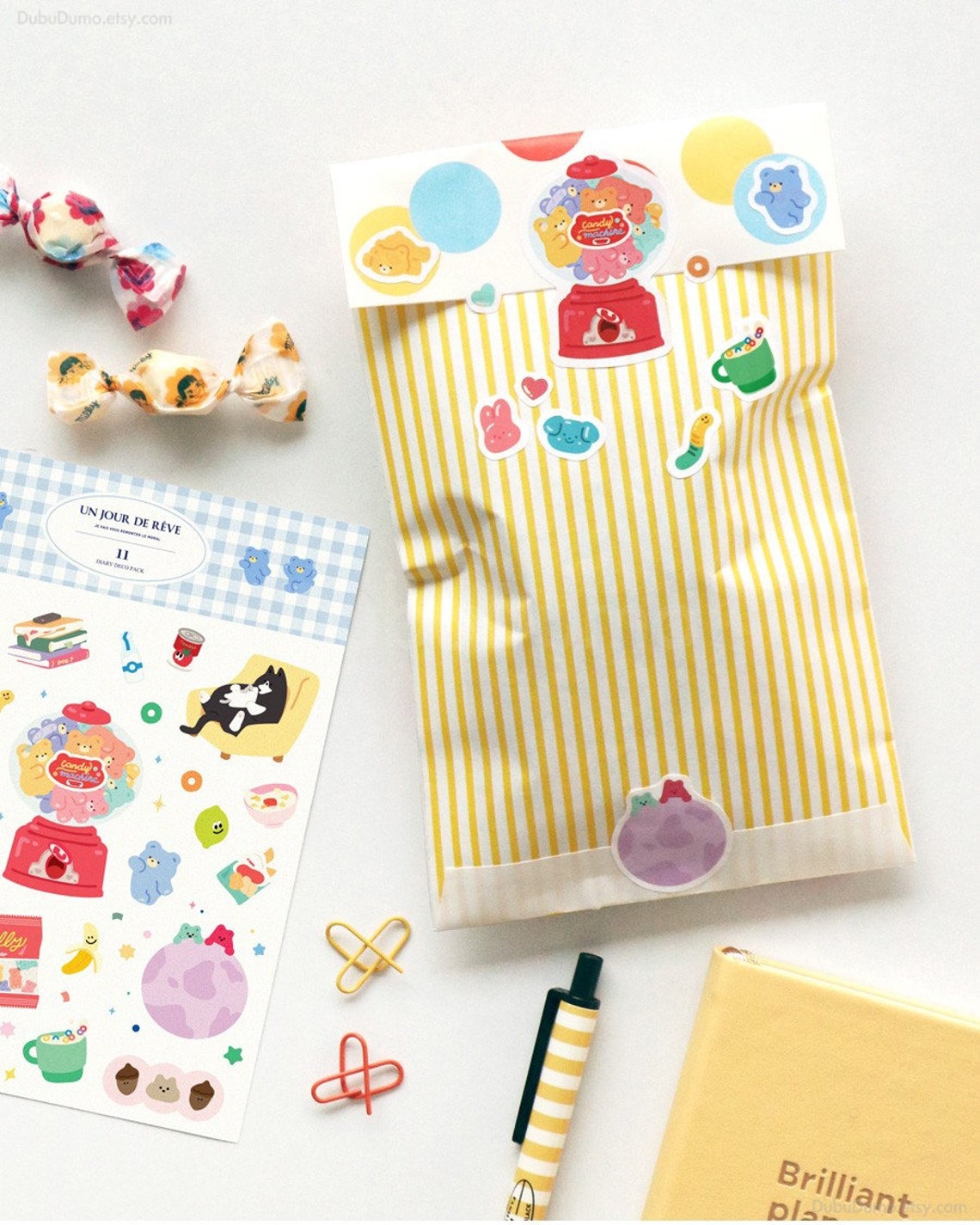 Deco Stickers Pack Ver.11 / Stationery / Planner Stickers / Etsy