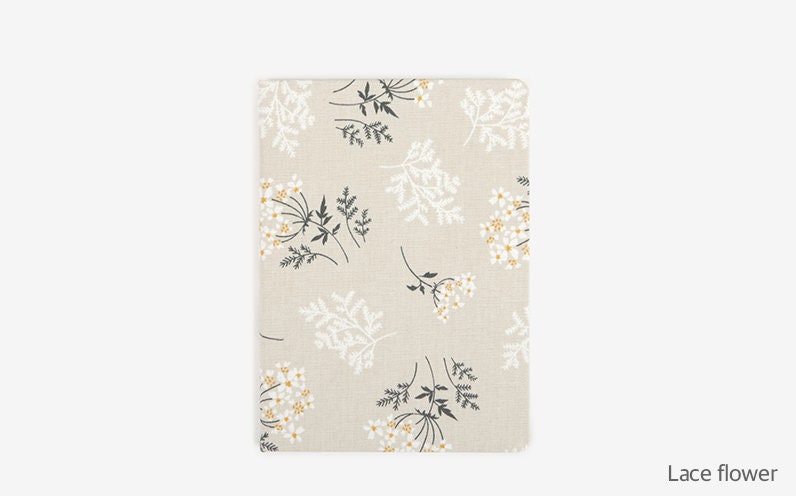 Dentelle fleur tissu housse pour ordinateur portable / Journal vierge relié B6 / album / Carnet de croquis / Bullet Journal / cahier à spirale cahier d’école Dentelle fleur tissu housse pour vierge ordinateur portable / Journal vierge pour relié B6 / album / Carnet de croquis / Bullet Journal / cahier à spirale cahier d’école 3a3fed
