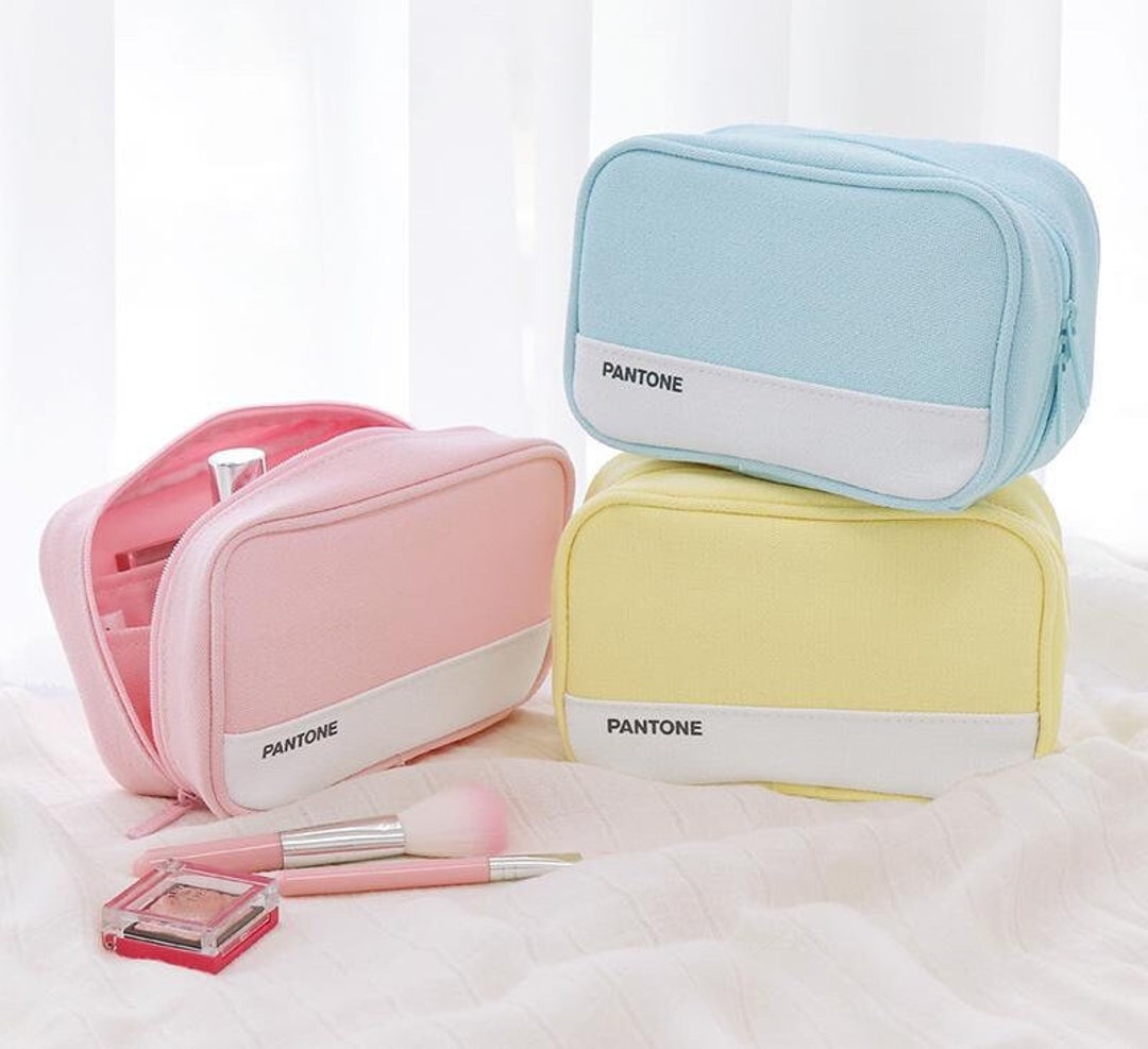 Pastel Makeup Pouch / Makeup Bag / Daily Pouch / Cosmetics Etsy