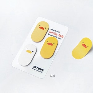 Sticky Note [ Duck ] / Bookmark Tabs / Notepads / Personalized Notepad / Memo pad / Sticky note / Stationery / Scrapbooking