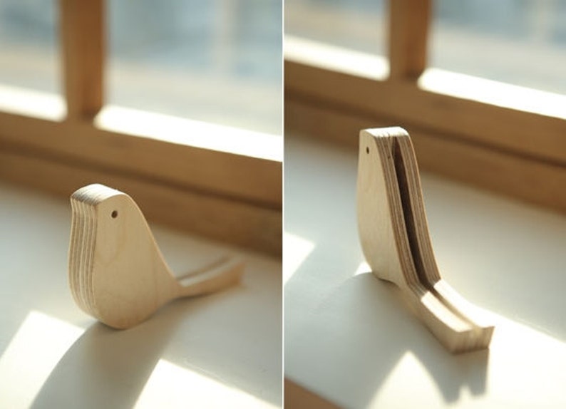 Business Card Holder  Bird  / Business Card Stand / Calling image 3