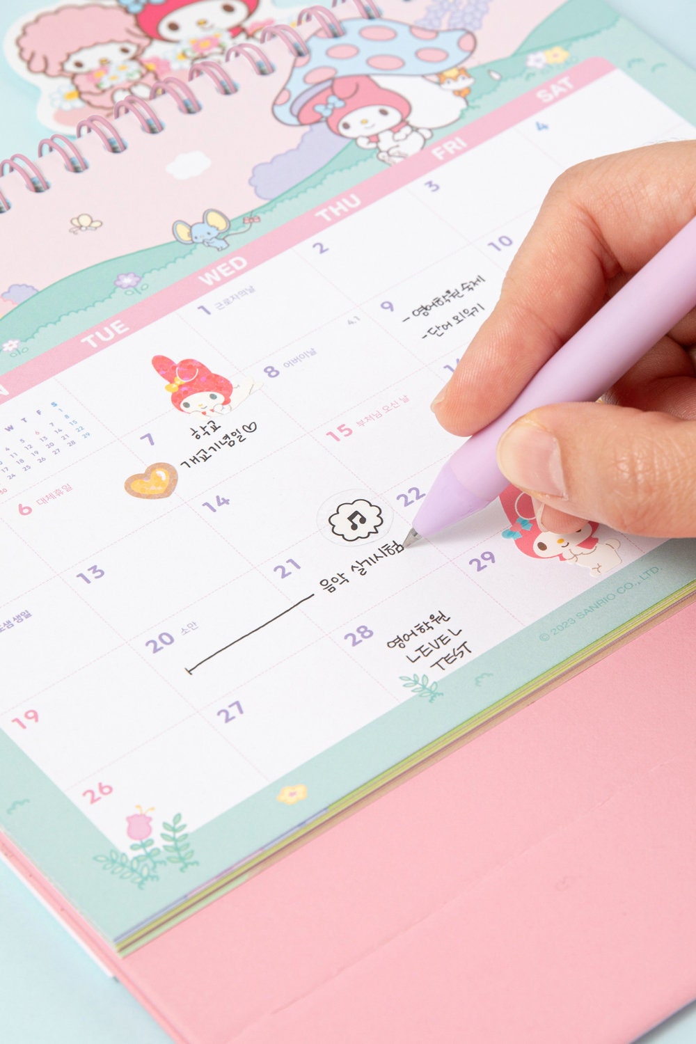 2024 Sanrio POP UP Desk Calendar / 2024 Calendar sold by Cure RealLife