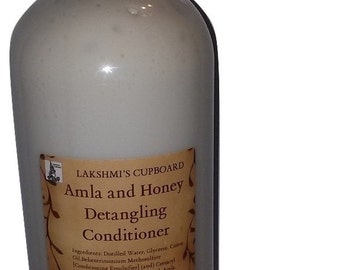 Amla and Honey Detangling Conditioner w/ Neem, Marshmallow and Shikakai (Leave-in Conditioner)