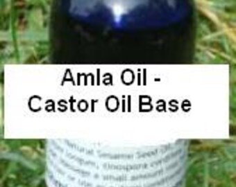 Amla Hair Oil - Mineral Oil Free/Castor Oil Base