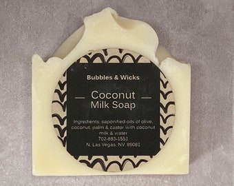 Natural Coconut Milk Soap