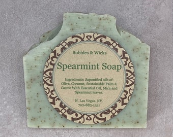 Natural Spearmint Soap