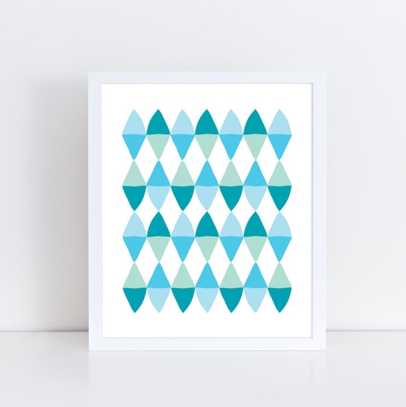 Items similar to Geometric printable wall art / Geometric wall art ...