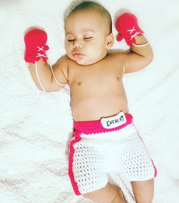 Boxing Shorts & Gloves PATTERN Etsy