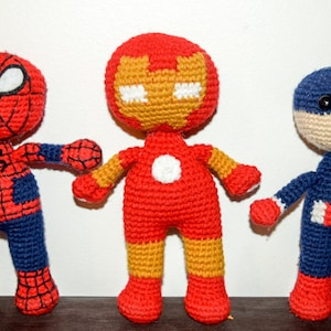 SuperHeros crochet pattern