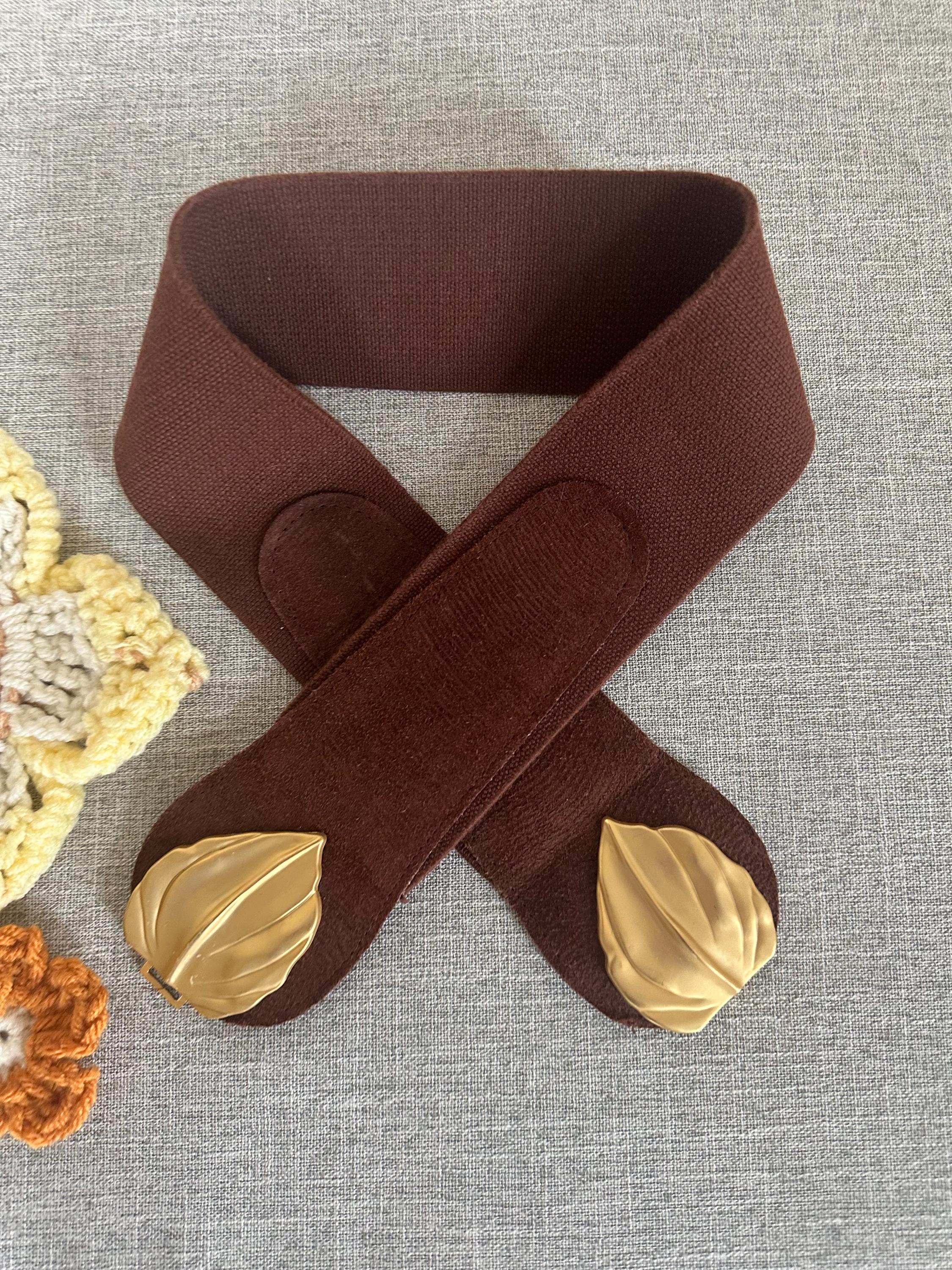 Vintage Axcess Leather and Elastic Statement Belt Axcess Belt - Etsy main image 2