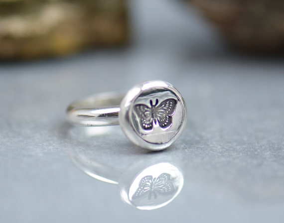 Butterfly ring men deals