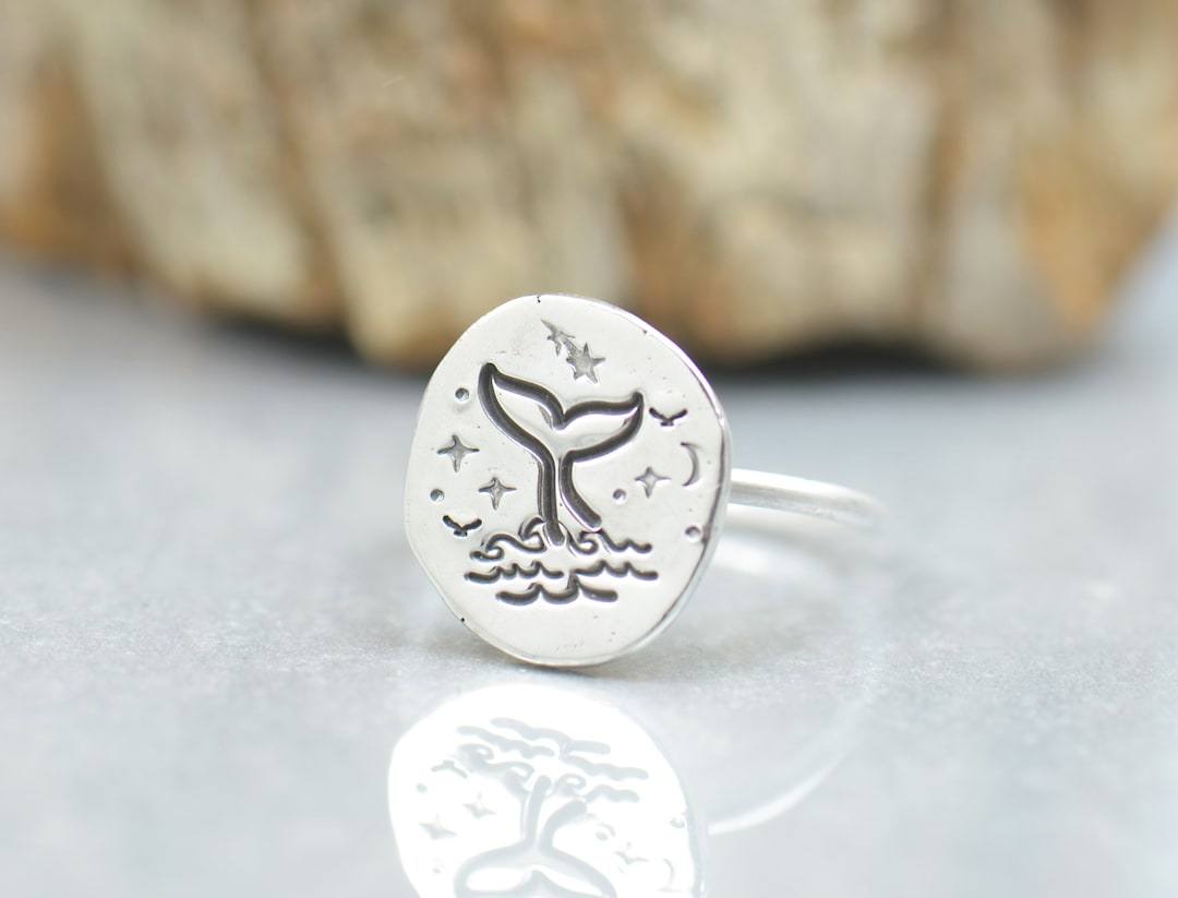 Collana Con Coda Di Balena In Argento Sterling 925 - Ciondolo - Foto 2