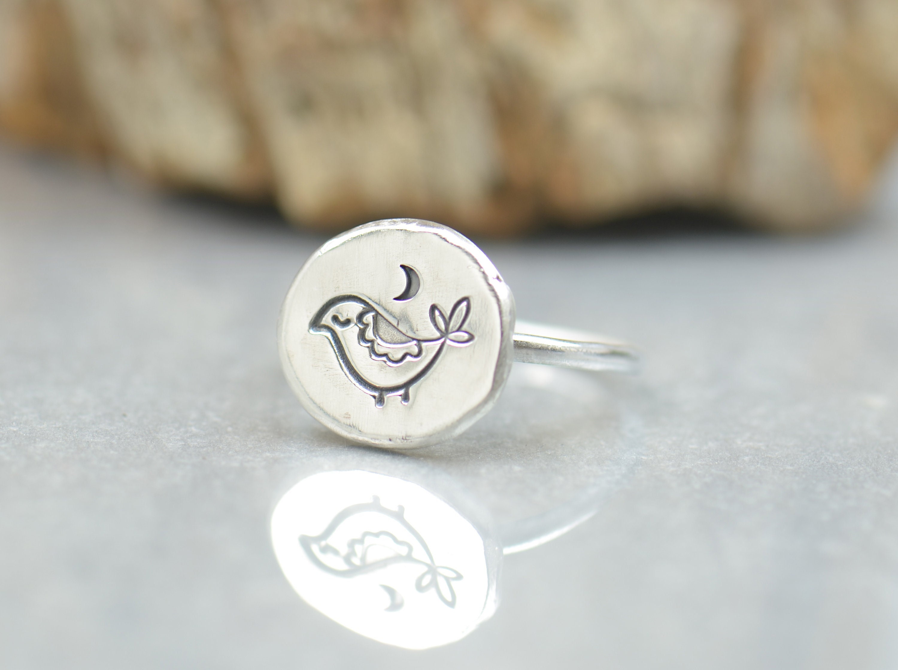 Gioielleria Anello Pandora Uccellino Anello In Argento Sterling A