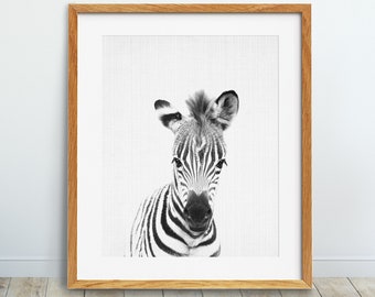 black and white animal prints for nursery