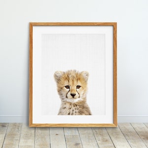 Cheetah Print, Cub Cheetah Print, Safari Decor, Baby Cheetah Poster, Nursery Wall Art, Safari African Decor, Baby Room Decor, Printable Art