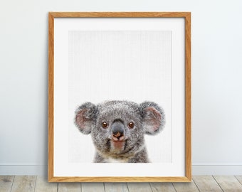 スウィートドリームコアラ保育園オーストラリアの装飾壁アート印刷可能