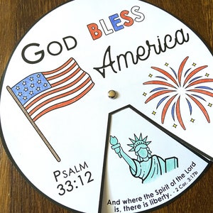 4. Juli Schriften Malrad, Amerika Freiheit, druckbare Bibelaktivität, Kinderbibellektion, Memory-Spiel, Sonntagsschule