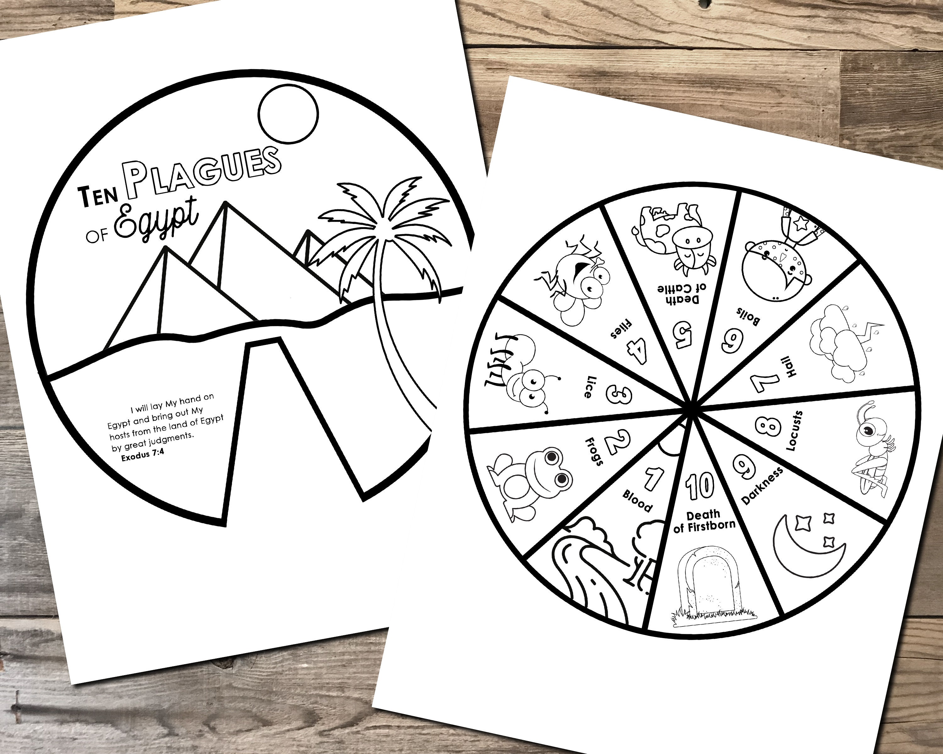 plagues-of-egypt-coloring-wheel-printable-bible-activity-watercolor