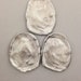Pewter Stamping Blanks Pewter Organic Oval (Metal Stamping Blanks, Handstamping Blanks, Charms, Stamping Blanks, Pewter Blanks ) (M142A)