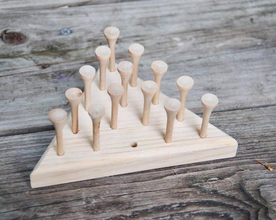 Wooden Peg Game