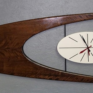 30" Belart Mid Century Modern Boomerang Clock