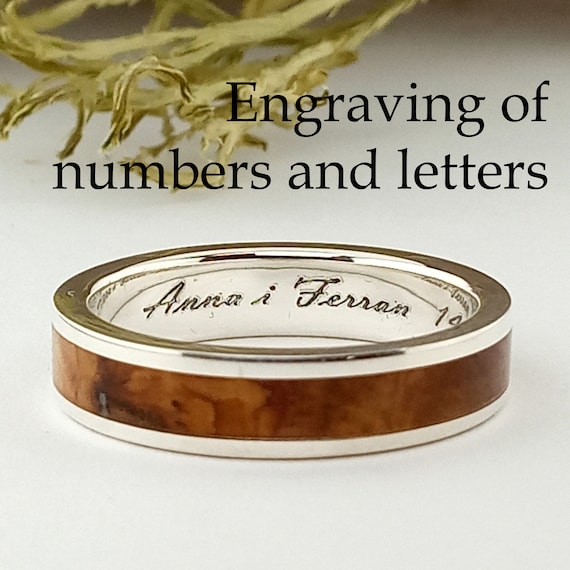 Engraving on wedding and engagement rings | ith singapore Custom-made  Wedding Rings / Wedding Bands & Engagement Rings