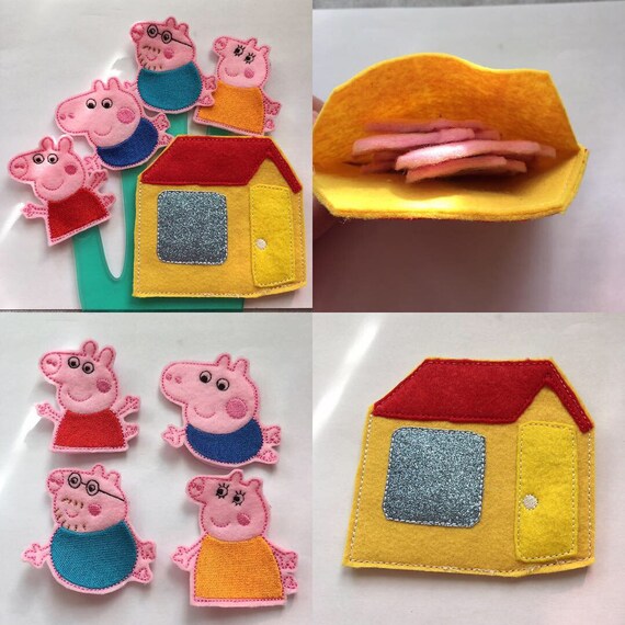 peppa pig finger puppet