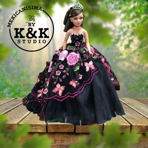 Butterfly Quinceañera Muñeca, Quinceañera Doll, Custom Made, Quinceañera  Accessories, Accessorios de Quince Años , Quinceañera, Quince Set,