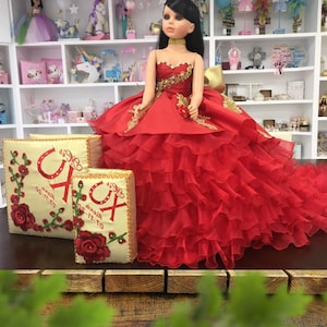 Charro Muñeca Quinceañera Set, Custom Made, Quinceañera  Accessories, Accessorios de Quince Años , Quinceañera Pillows, Quince Set,