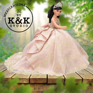 Big Bow Muñeca, Quinceañera Doll, Custom Made, Quinceañera  Accessories, Accessorios de Quince Años , Quinceañera, Quince Set,