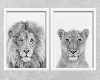 Lioness Wall Decor Etsy