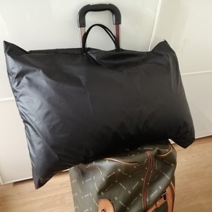 Doppelte Kissentasche. Tasche für 2 Kissen. Kissen-Reisetasche. Kofferkissenbezug. Wasserdichter Kissenbezug