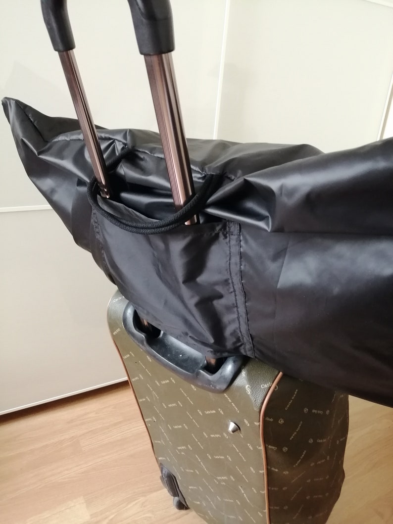 Trolley pillow bag. Waterproof travel pillow bag. Bag for a pillow. Bespoke pillow bag. Waterproof pillow case.Travel pillow bag.Trolley bag image 5