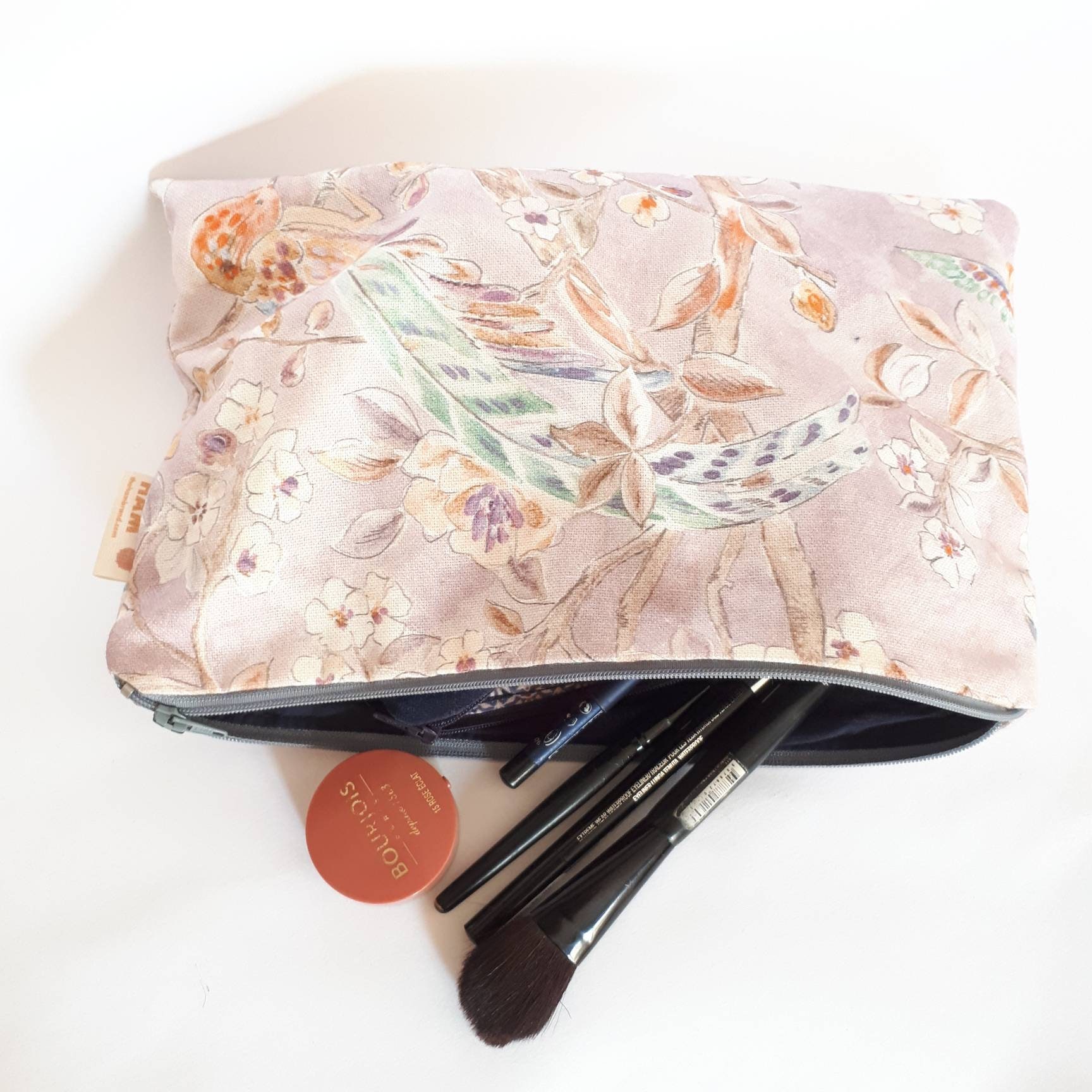 flower toiletry bag