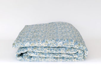 Bedding Set made with Liberty Fabric  'Poppy and Daisy Blue'