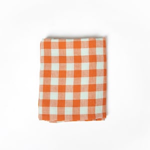 Linen Tablecloth in Marmalade image 1
