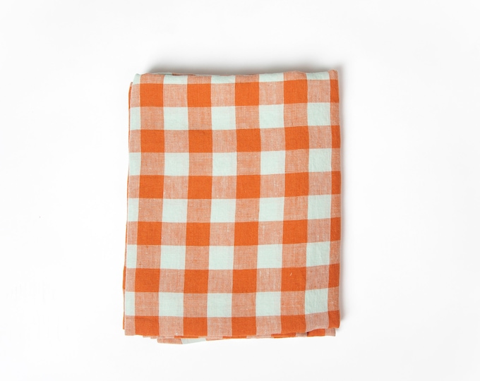 Featured listing image: Linen Tablecloth in Marmalade
