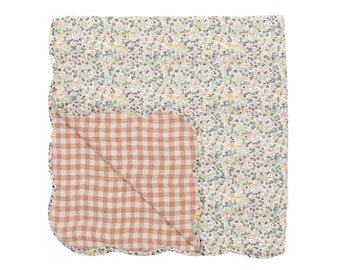 Quilt made from Liberty fabric 'Wiltshire'