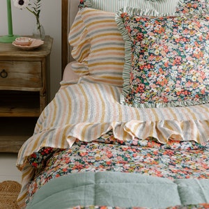 Bedding Set made with Liberty Fabric 'Thorpe Green' image 3