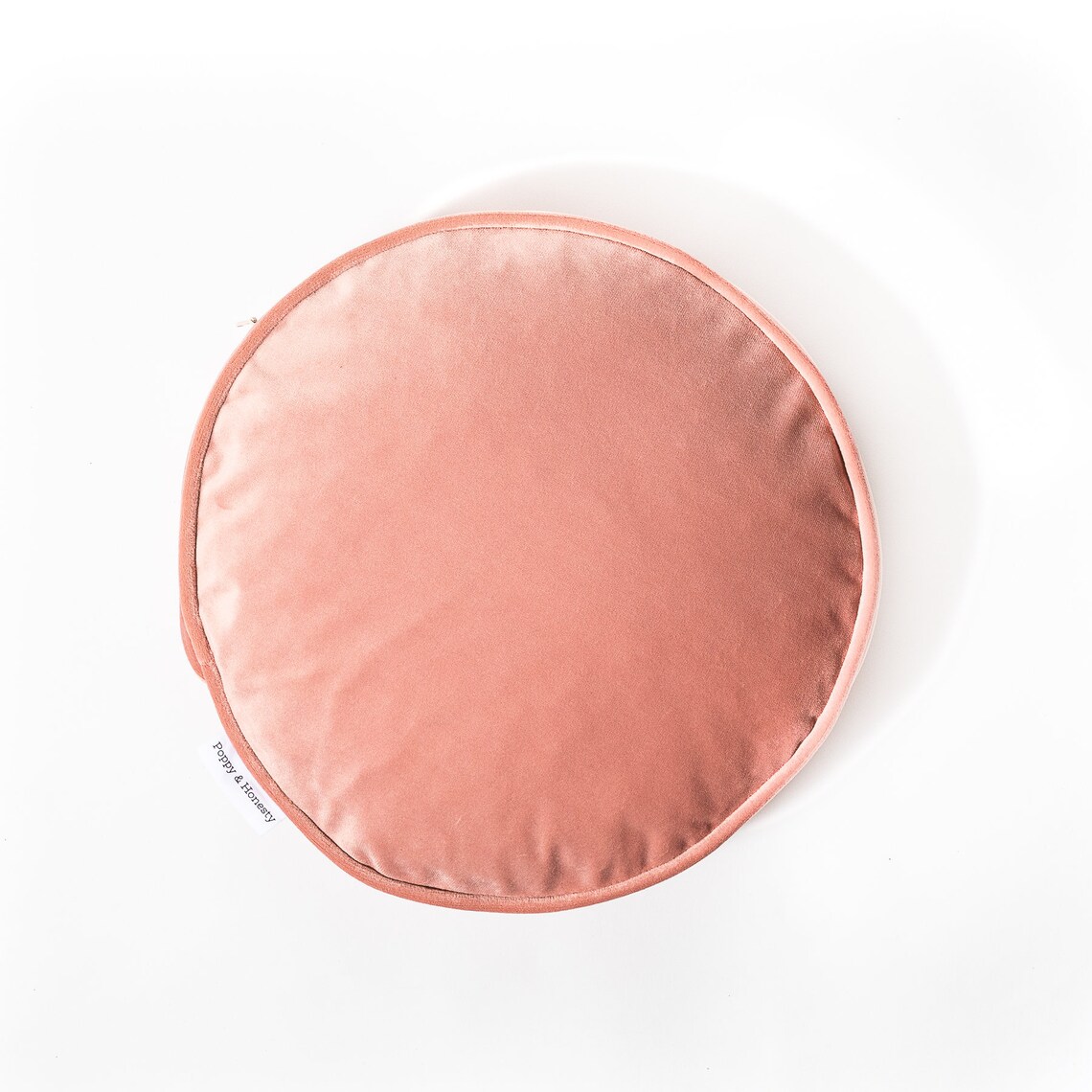 Round Velvet Cushions Bright Colours Etsy UK