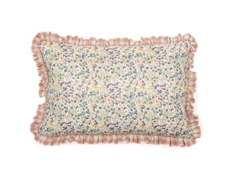 SALE Cushion Cover made from Liberty fabric 'Wiltshire'