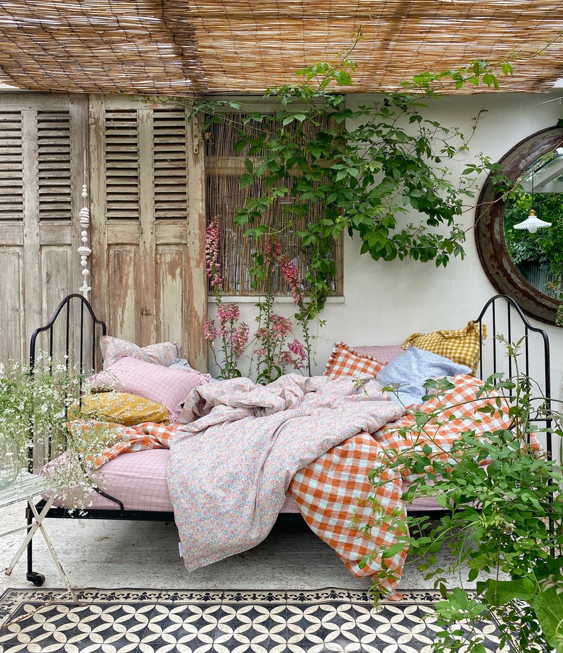 Linen Bedding Set in 'penzance' Etsy UK