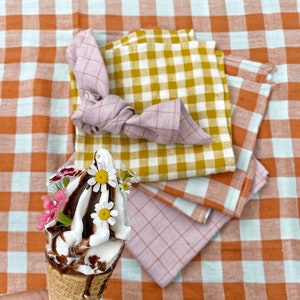 Linen Tablecloth in Marmalade image 4