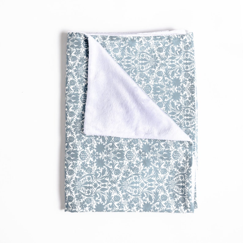 Liberty Print Blanket Mortimer Silhouette