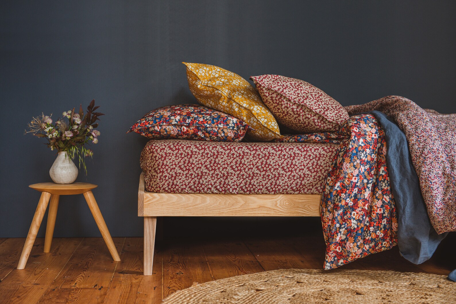 Bedding Set Made With Liberty Fabric 'capel' - Etsy UK